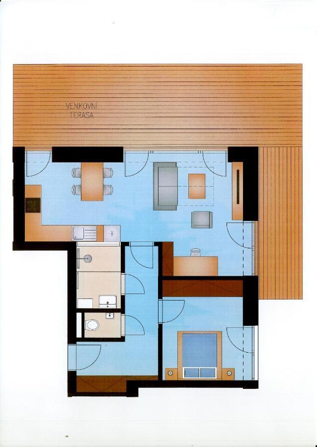 Apartmany Semily Bagian luar foto